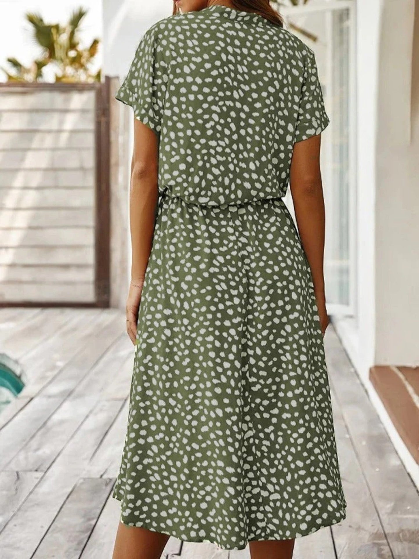 Zomerjurk met Print – Luchtig en Comfortabel voor Warme Dagen – Selina