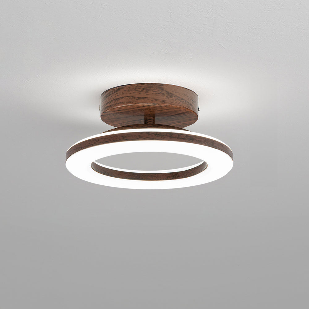 Ronde LED Plafondlamp van Acryl | Moderne Verlichting voor Hal of Entree – ClearGlow Hall Light