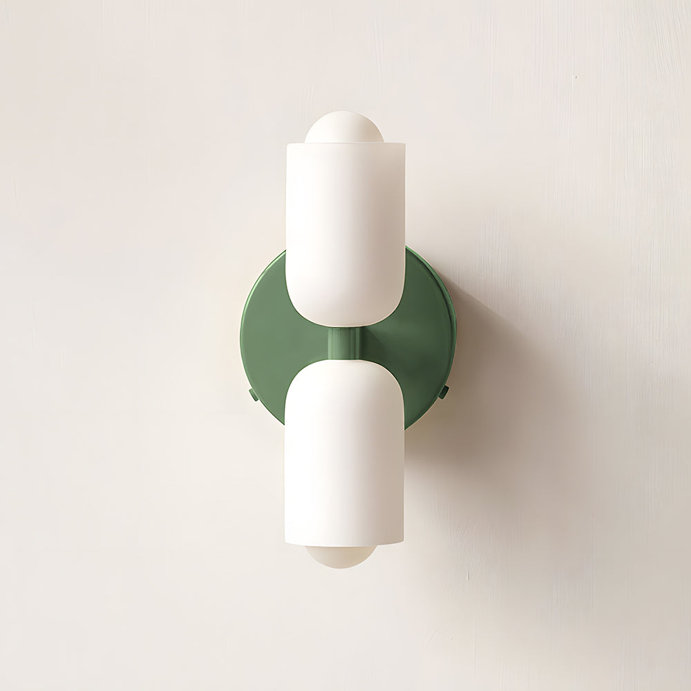 Moderne Dubbele Wandlamp | LED Up & Down Wall Sconce voor Slaapkamer, Hal of Woonkamer – DuoBeam Wall Light