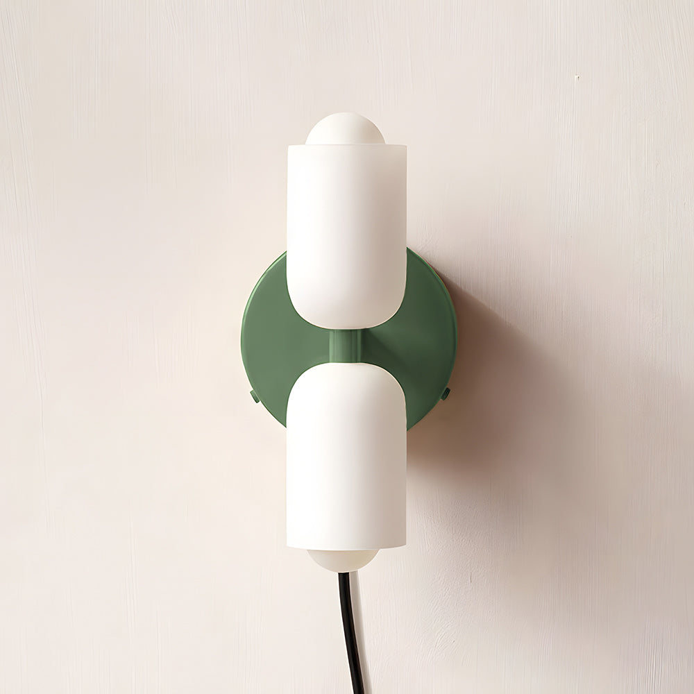 Moderne Dubbele Wandlamp | LED Up & Down Wall Sconce voor Slaapkamer, Hal of Woonkamer – DuoBeam Wall Light