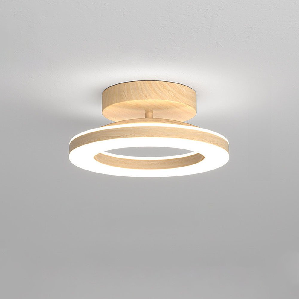 Ronde LED Plafondlamp van Acryl | Moderne Verlichting voor Hal of Entree – ClearGlow Hall Light