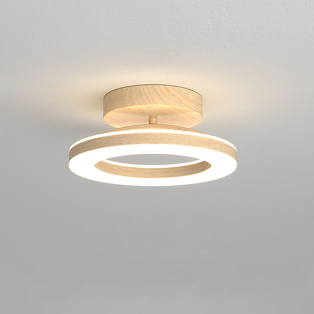 Ronde LED Plafondlamp van Acryl | Moderne Verlichting voor Hal of Entree – ClearGlow Hall Light