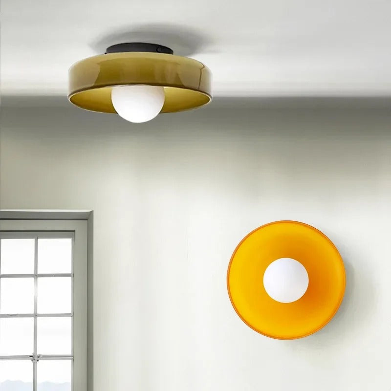 Moderne Ronde Flush Plafondlamp | Strakke LED Keukenlamp voor Plafondmontage – CleanCircle LED
