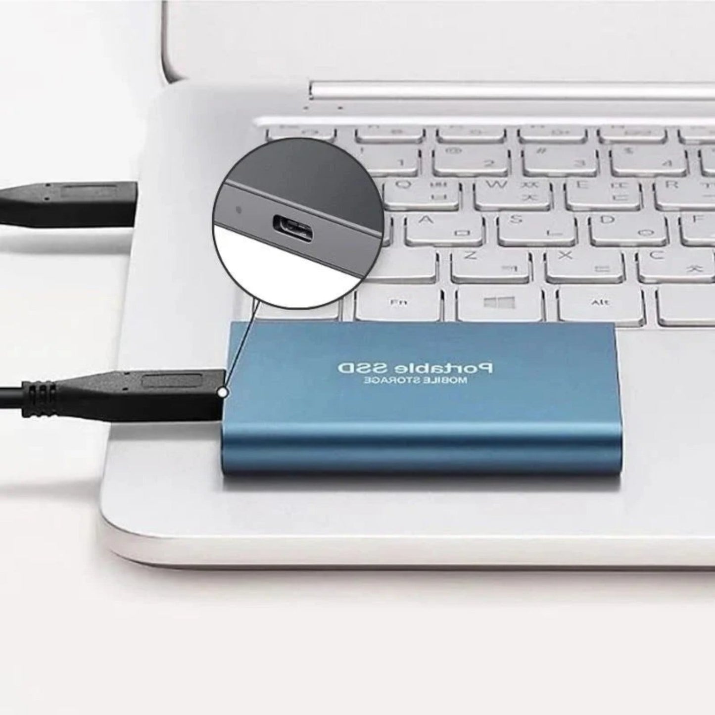 Externe SSD met Supersnelle Gegevensoverdracht – 1TB tot 16TB Opslag – ByteX
