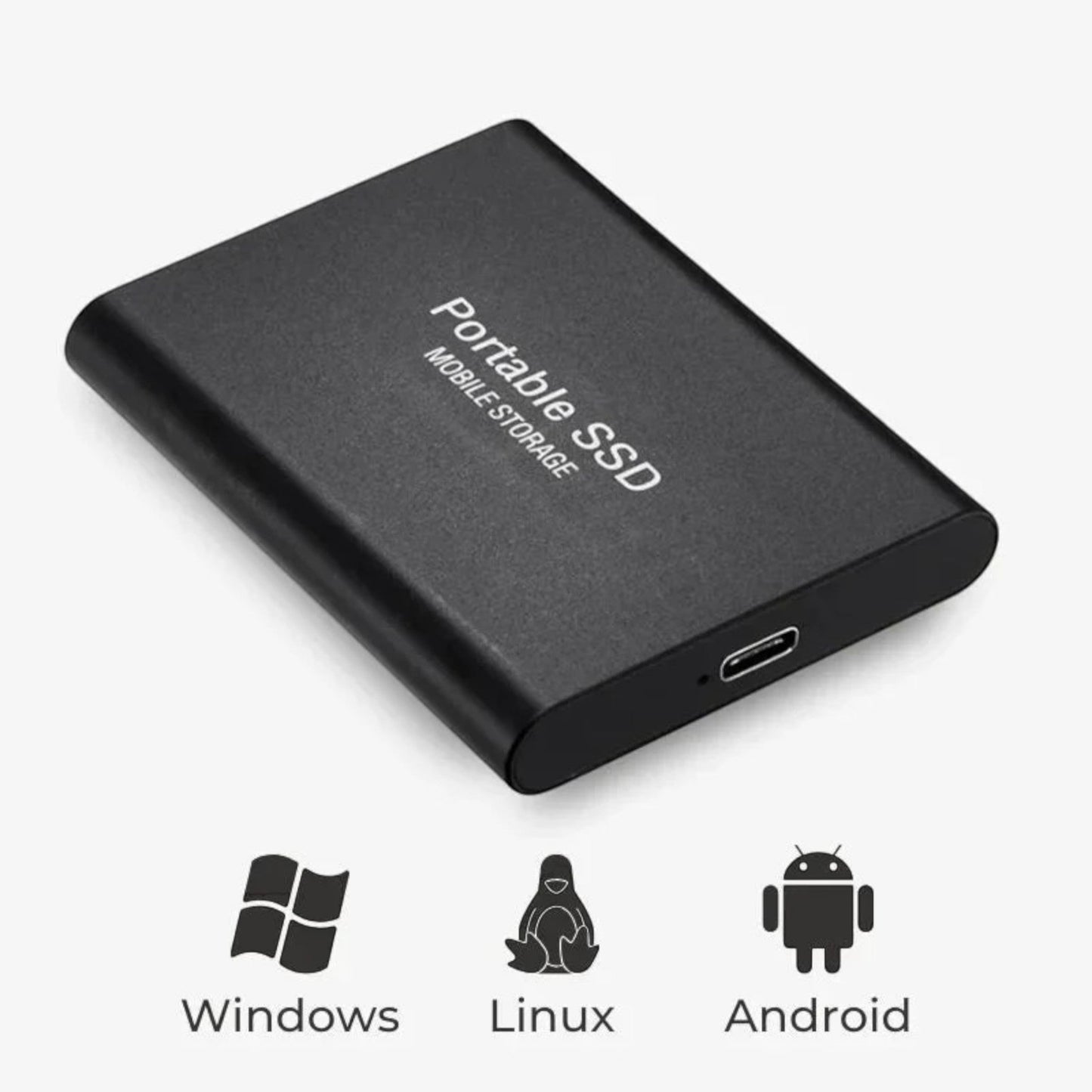 Externe SSD met Supersnelle Gegevensoverdracht – 1TB tot 16TB Opslag – ByteX