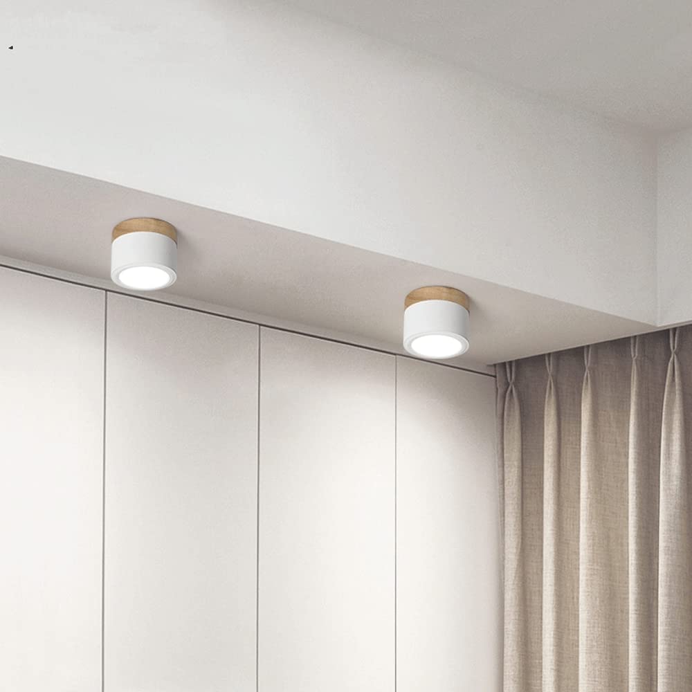 Kleine Cilinder Plafondlamp | Moderne Flush Mount Lamp voor Hal, Toilet of Overloop – MiniTube Ceiling Light