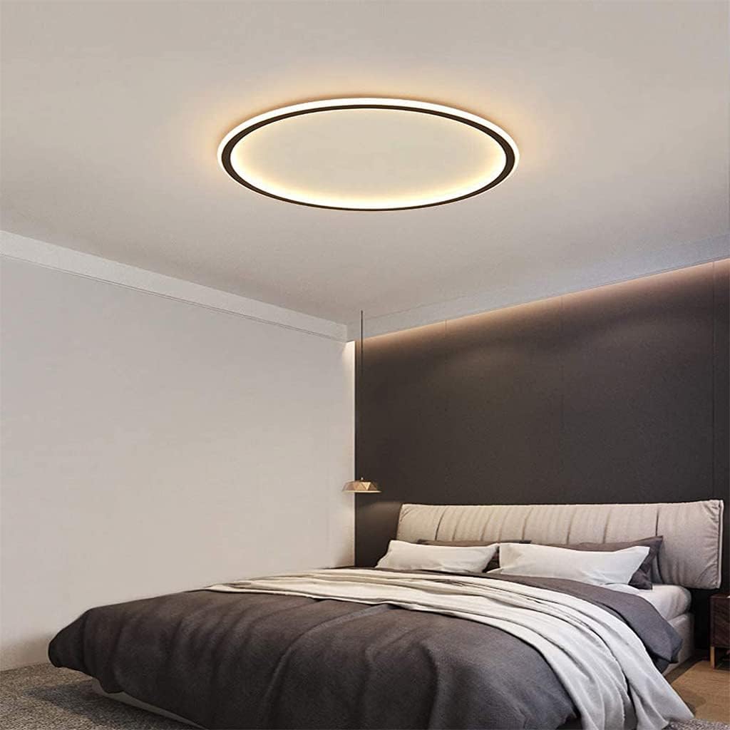 Scandinavische Schijfvormige LED Plafondlamp | Minimalistisch Design voor Woonkamer of Hal – NordDisc Light