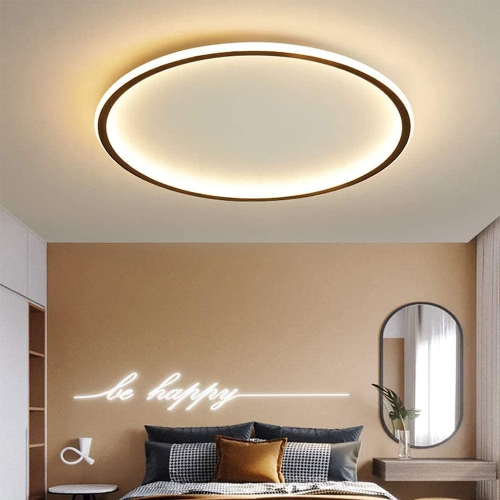 Scandinavische Schijfvormige LED Plafondlamp | Minimalistisch Design voor Woonkamer of Hal – NordDisc Light