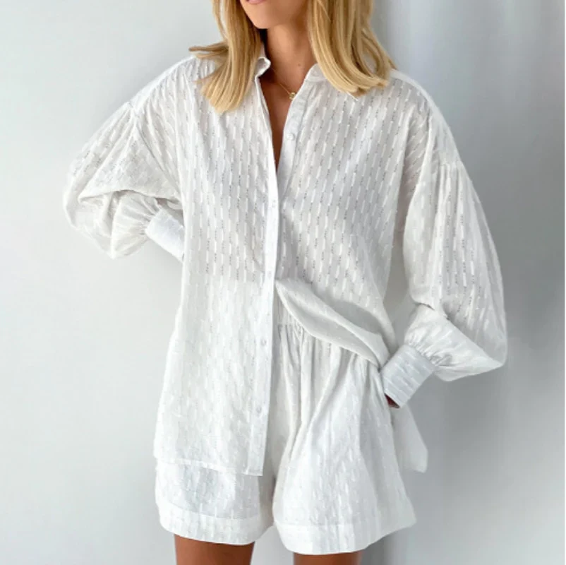 2-Delige Zomerset Dames Short & Blouse Top