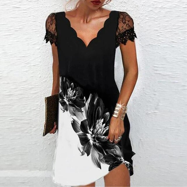 Elegant Zomerjurkje Dames met Fijne Details | Luchtige Jurk voor Zomer