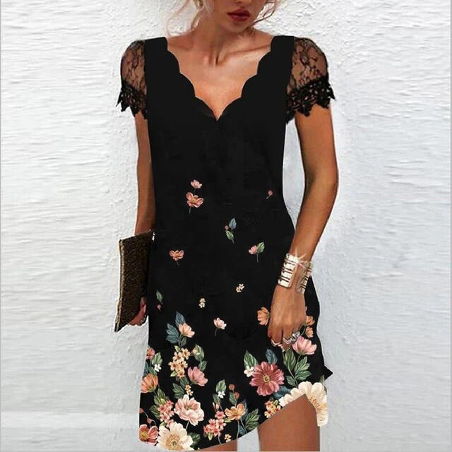 Elegant Zomerjurkje Dames met Fijne Details | Luchtige Jurk voor Zomer
