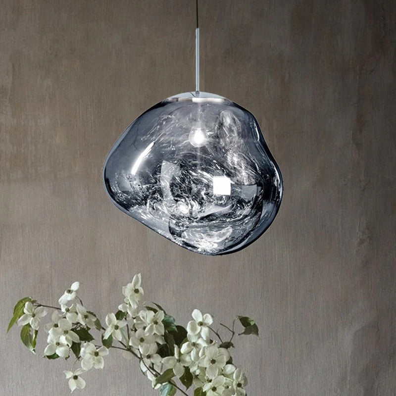 LunaLux Plafondlamp van Glas | Moderne Designlamp voor Woonkamer of Hal