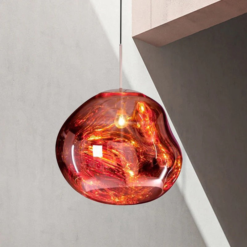 LunaLux Plafondlamp van Glas | Moderne Designlamp voor Woonkamer of Hal