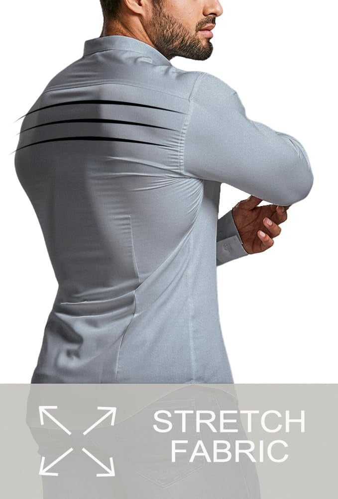 David – Slim Fit Herenoverhemd Voorjaar 2025 | Strijkvrij en Elegant Design