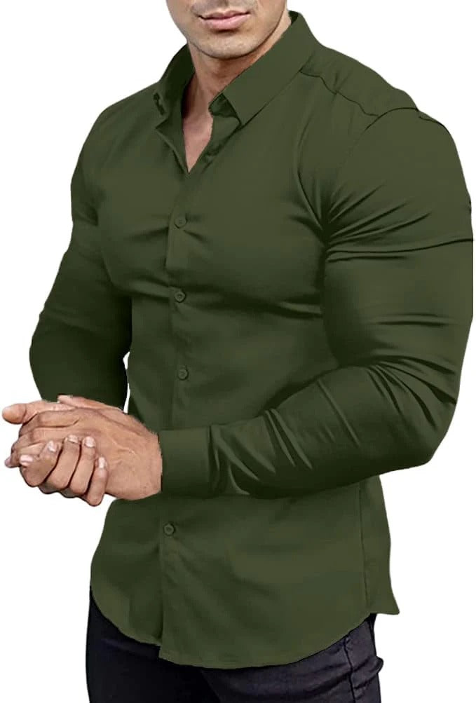 David – Slim Fit Herenoverhemd Voorjaar 2025 | Strijkvrij en Elegant Design
