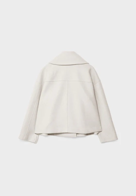 Korte Damesblazer met Knoopsluiting – Elegant & Gevormd – DuoChic