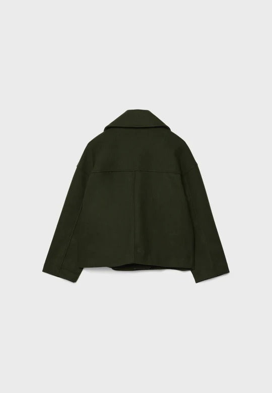 Korte Damesblazer met Knoopsluiting – Elegant & Gevormd – DuoChic