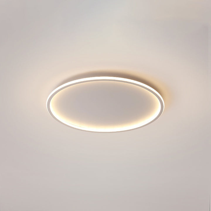 Scandinavische Schijfvormige LED Plafondlamp | Minimalistisch Design voor Woonkamer of Hal – NordDisc Light