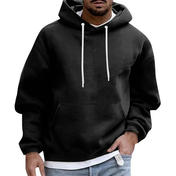 Casual Hoodie Met Zakken Voor Heren | Winter
