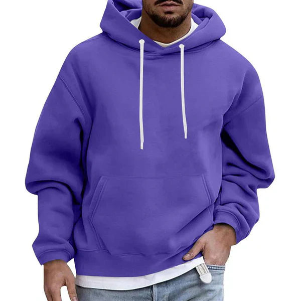 Casual Hoodie Met Zakken Voor Heren | Winter