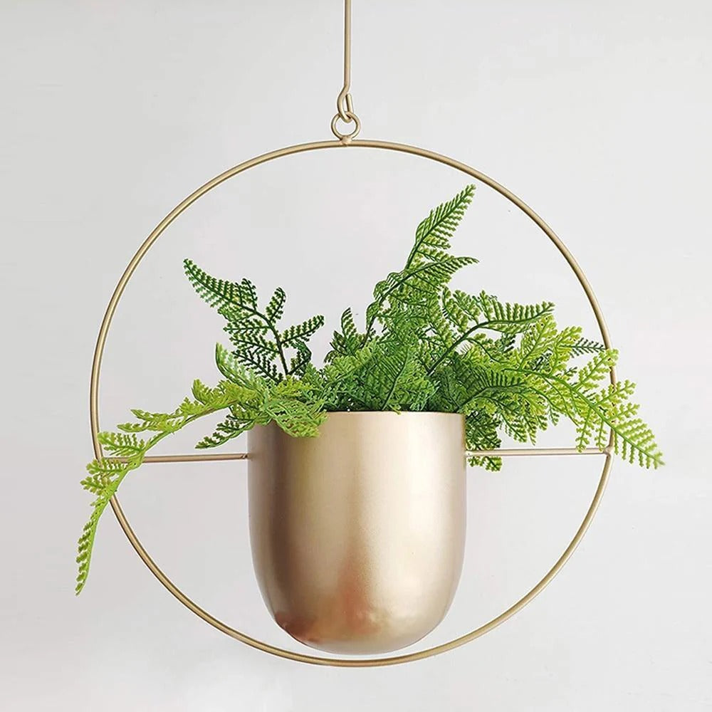 Minimalistische Muurplantenhanger | Moderne Wandhouder voor Planten, Kruiden of Bloempotten – WallBloom Hanger