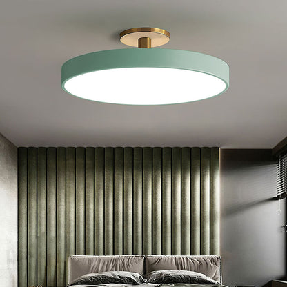 Eenvoudige Ronde Flush Plafondlamp | Minimalistisch LED Design voor Woonkamer of Hal – SimplicityGlow