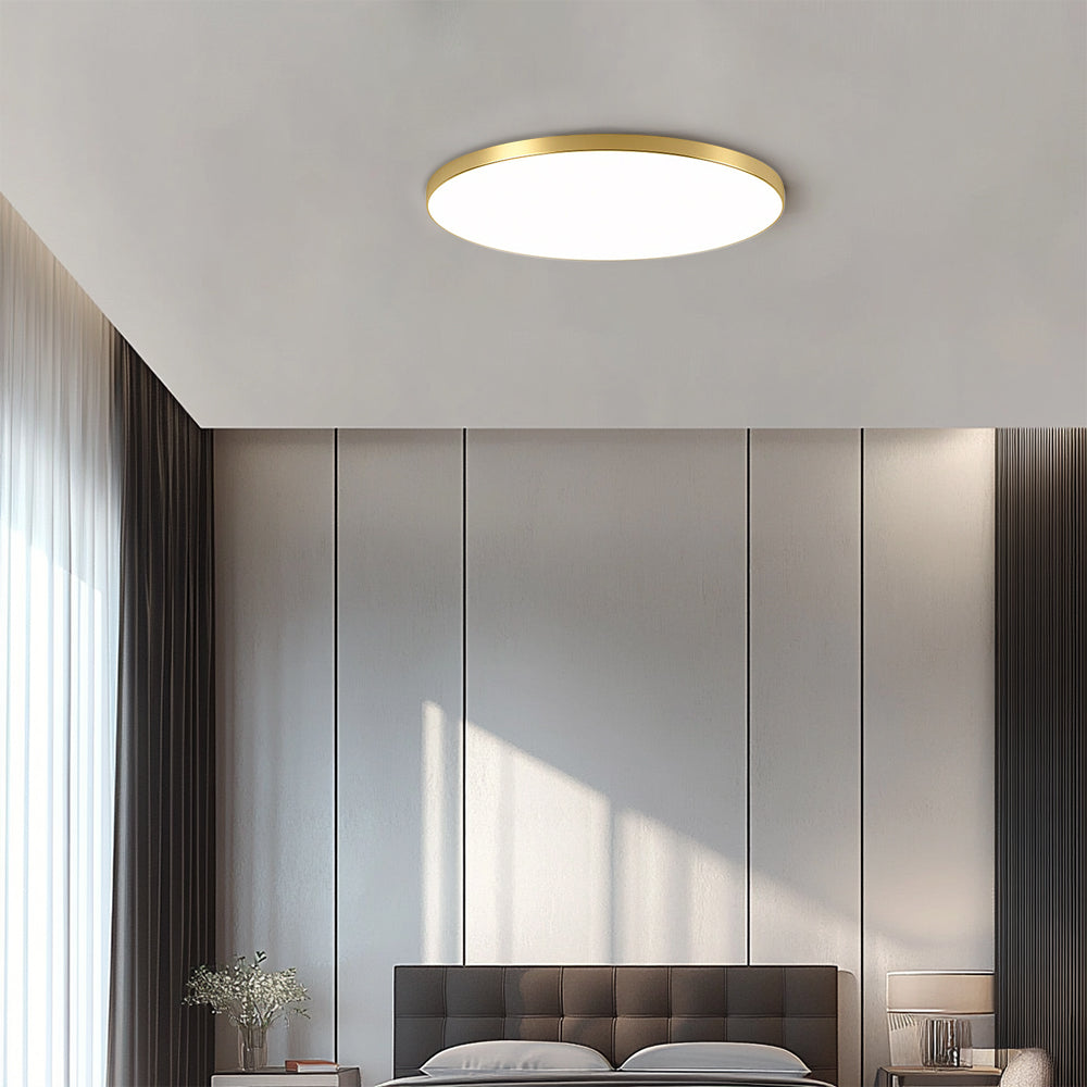 Ronde LED Plafondlamp in Minimalistische Stijl | Strakke Designlamp voor Woonkamer of Hal – LumoCircle LED