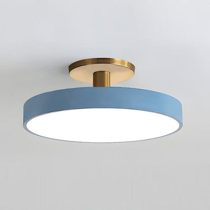 Eenvoudige Ronde Flush Plafondlamp | Minimalistisch LED Design voor Woonkamer of Hal – SimplicityGlow