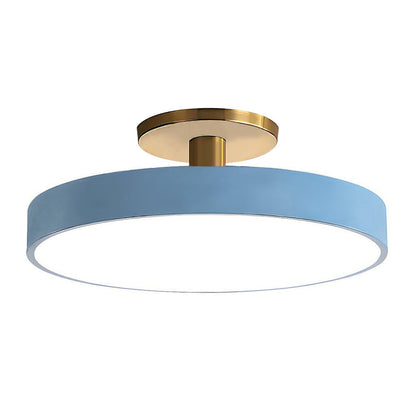 Eenvoudige Ronde Flush Plafondlamp | Minimalistisch LED Design voor Woonkamer of Hal – SimplicityGlow