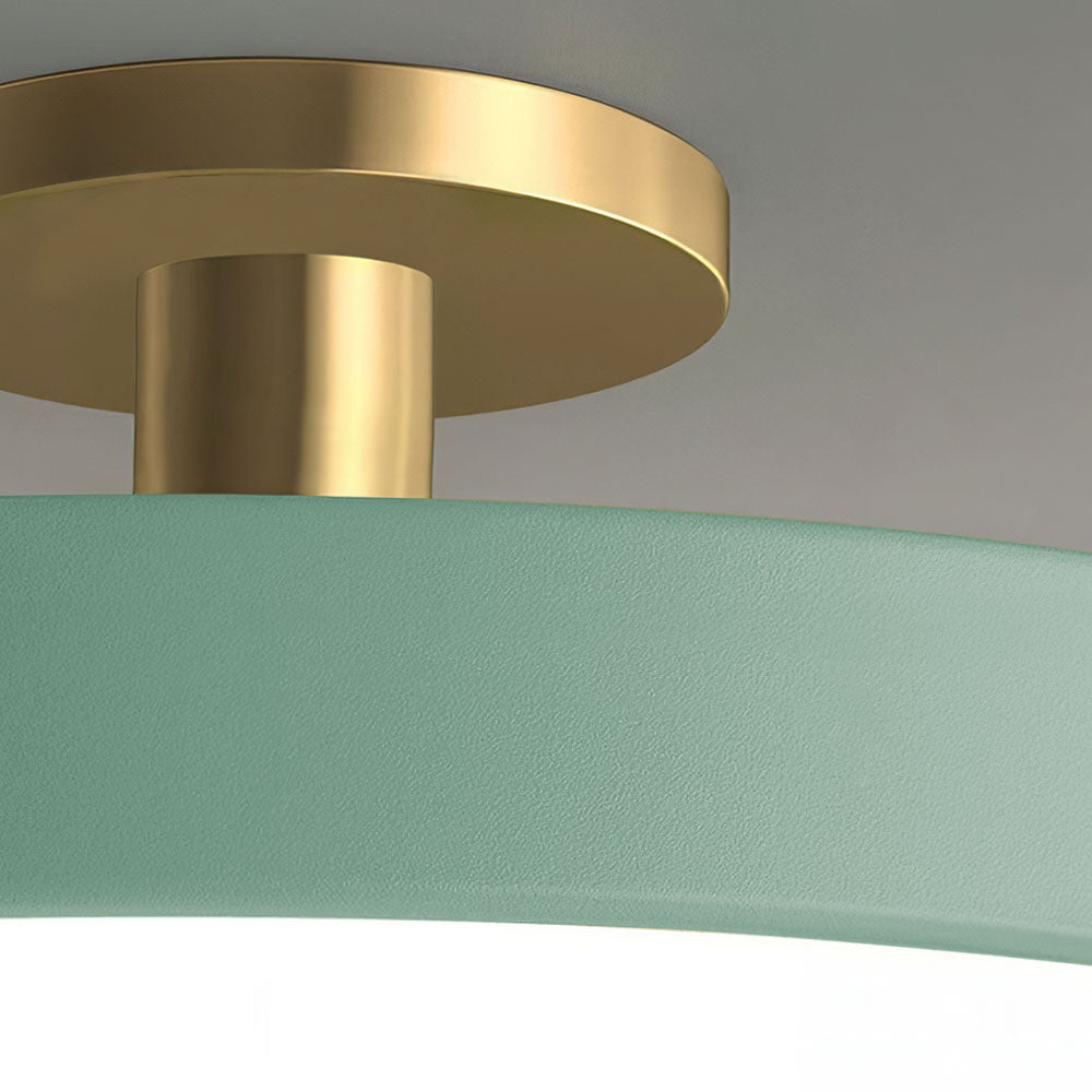Eenvoudige Ronde Flush Plafondlamp | Minimalistisch LED Design voor Woonkamer of Hal – SimplicityGlow