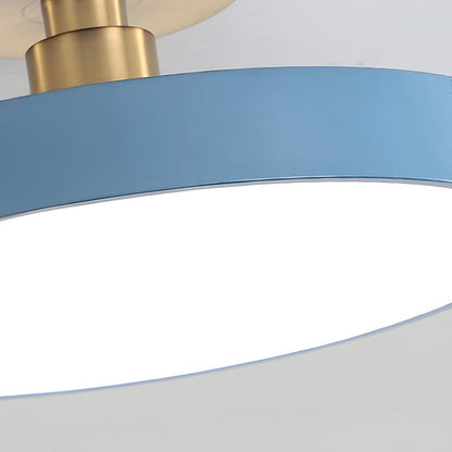 Moderne Ronde LED Plafondlamp | Strak Semi-Flush Design voor Hal, Slaapkamer of Woonkamer – GlowCircle LED
