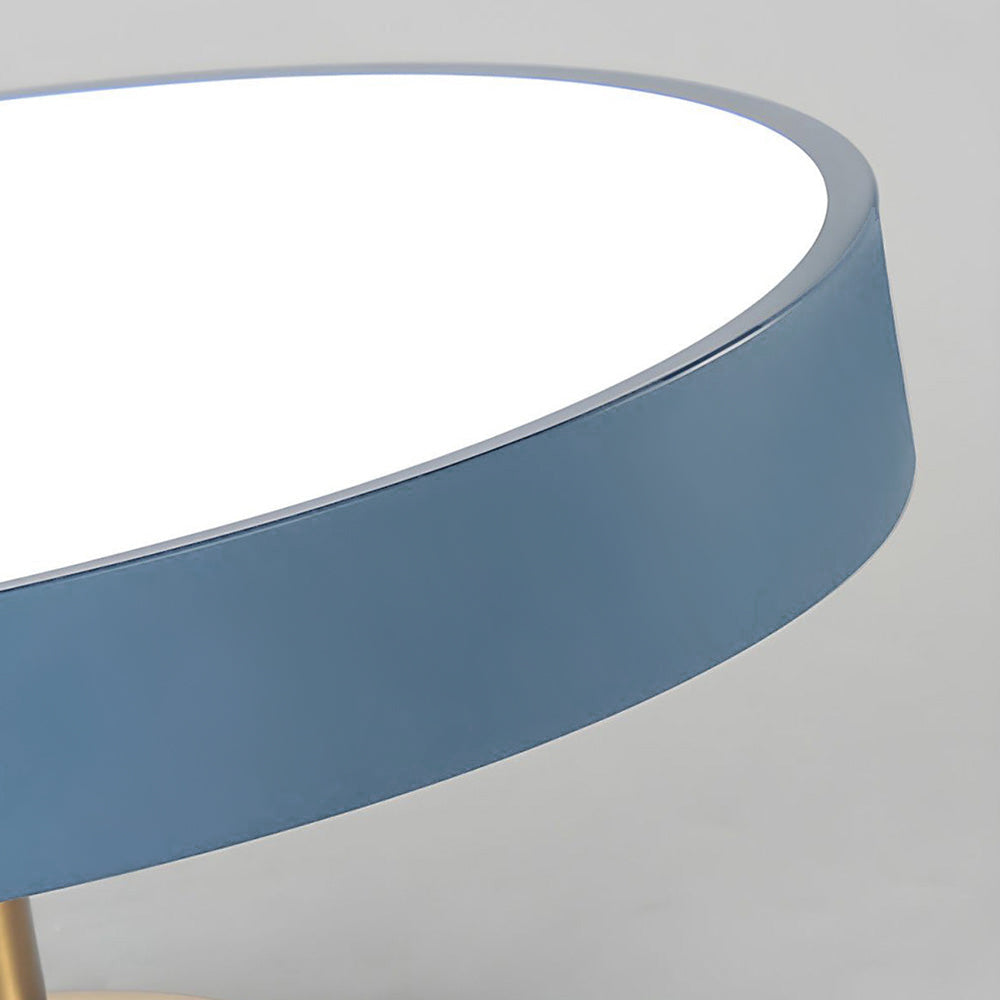 Moderne Ronde LED Plafondlamp | Strak Semi-Flush Design voor Hal, Slaapkamer of Woonkamer – GlowCircle LED