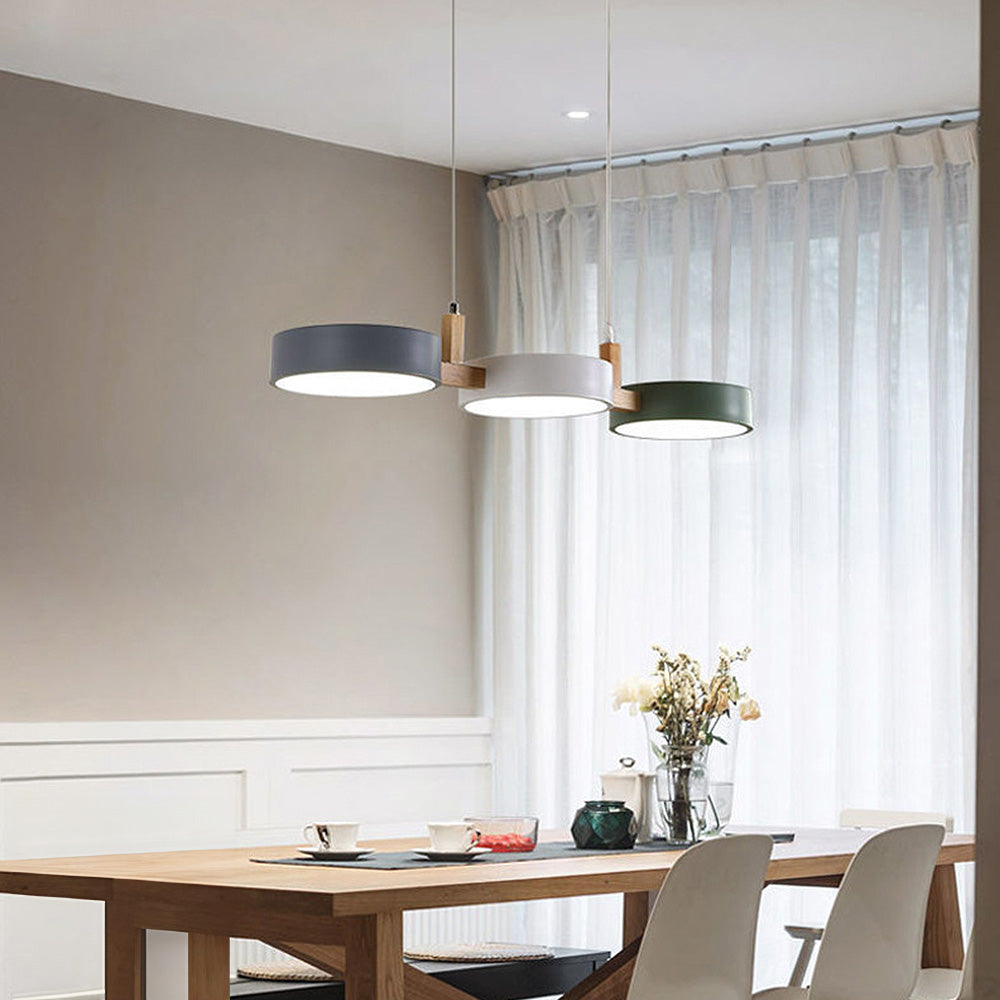 Nordic Hanglamp met Meerdere Cilinderlampen | Modern Metalen Design voor Eetkamer of Keuken – ScandiTube Pendant