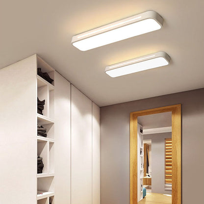 Moderne Scandinavische LED Plafondlamp | Minimalistisch Langwerpig Design voor Woonkamer of Eetkamer – NordiLine LED