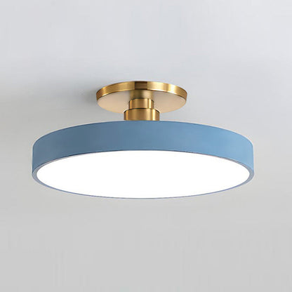 Moderne Ronde LED Plafondlamp | Strak Semi-Flush Design voor Hal, Slaapkamer of Woonkamer – GlowCircle LED