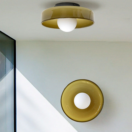 Moderne Ronde Flush Plafondlamp | Strakke LED Keukenlamp voor Plafondmontage – CleanCircle LED