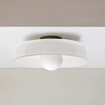 Moderne Ronde Flush Plafondlamp | Strakke LED Keukenlamp voor Plafondmontage – CleanCircle LED
