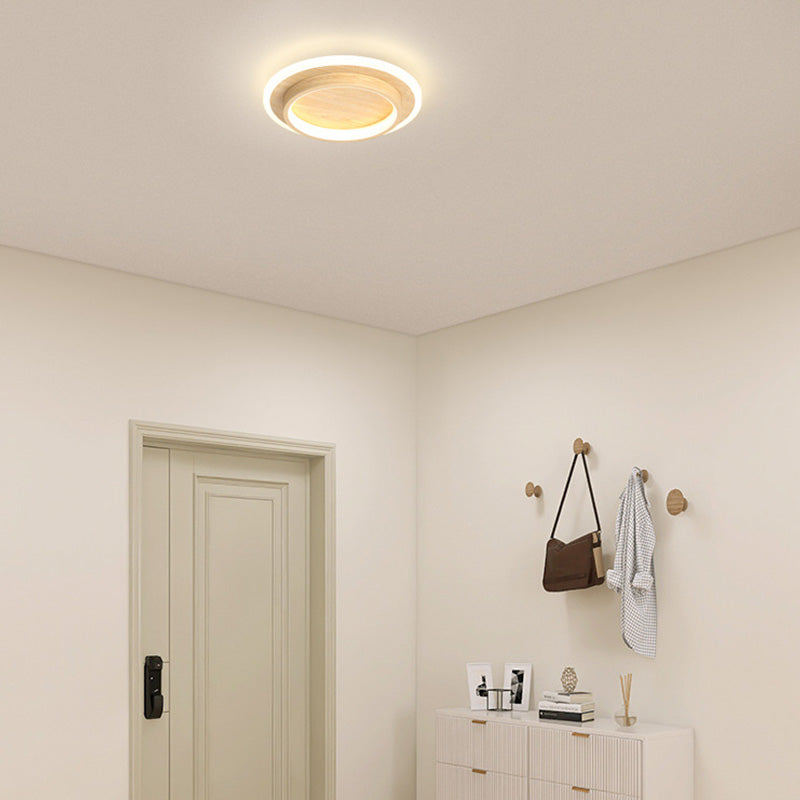 Ronde LED Plafondlamp voor Hal | Metalen & Acryl Designlamp voor Gang of Overloop – HaloPath LED