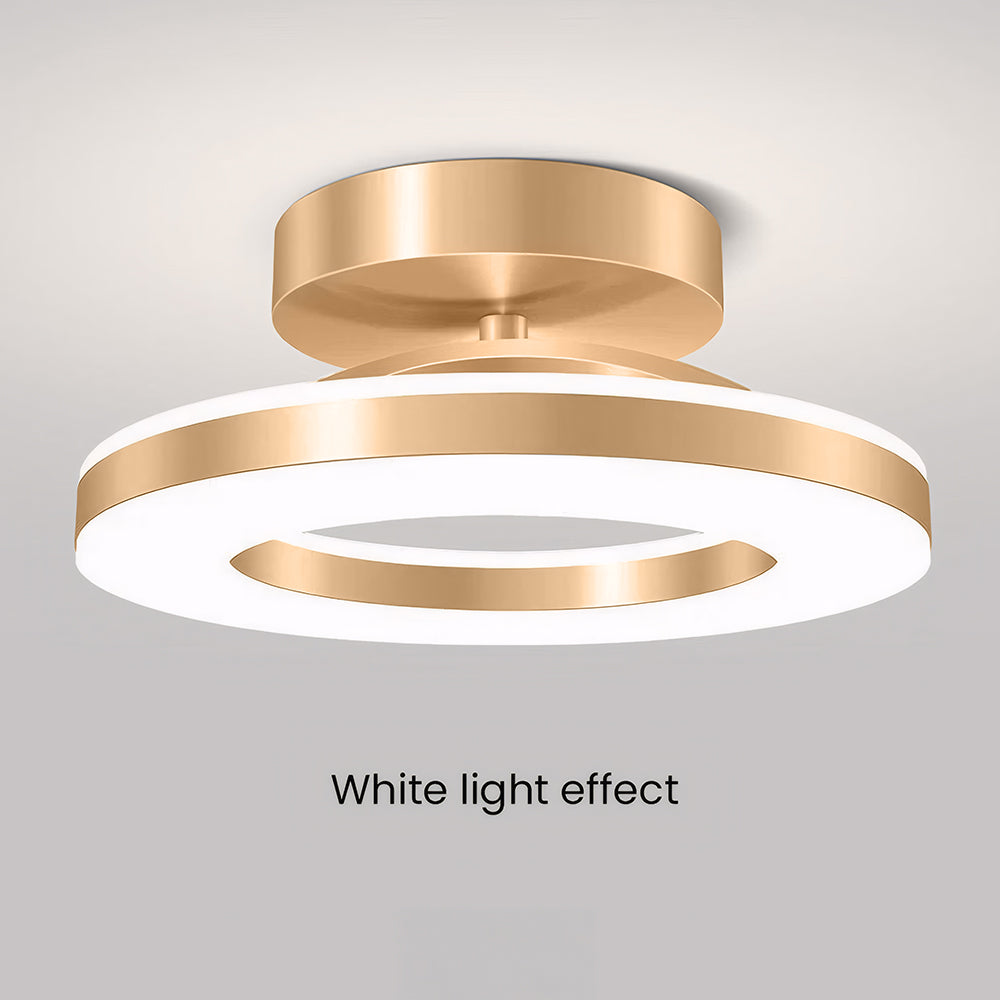 Moderne IJzeren LED Plafondlamp | Stijlvolle Verlichting voor Hal, Gang of Overloop – IronGlow Hall Light