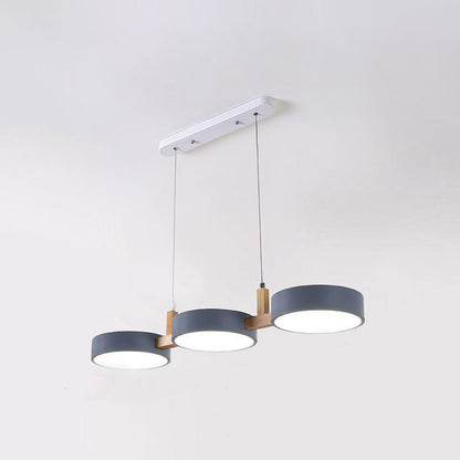 Nordic Hanglamp met Meerdere Cilinderlampen | Modern Metalen Design voor Eetkamer of Keuken – ScandiTube Pendant