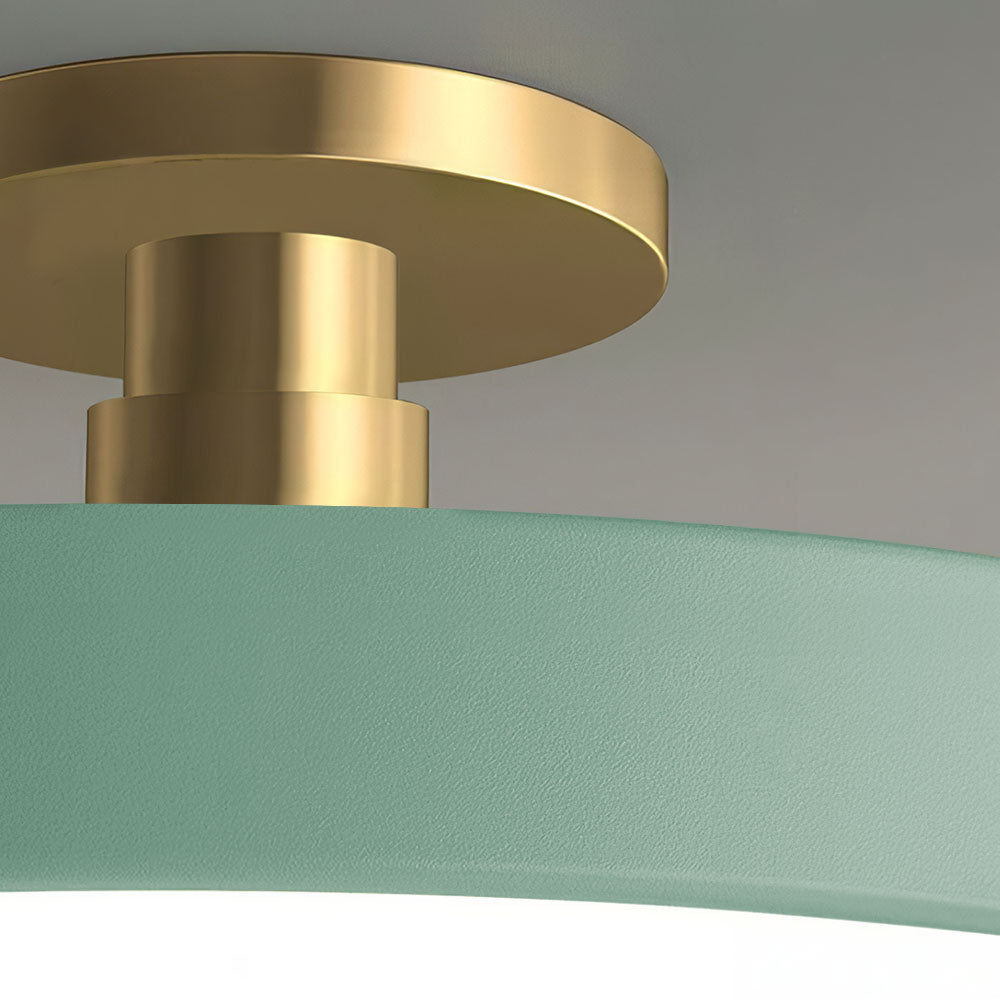 Moderne Ronde LED Plafondlamp | Strak Semi-Flush Design voor Hal, Slaapkamer of Woonkamer – GlowCircle LED