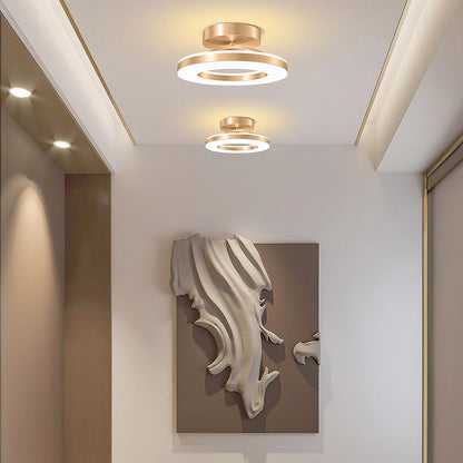 Moderne IJzeren LED Plafondlamp | Stijlvolle Verlichting voor Hal, Gang of Overloop – IronGlow Hall Light