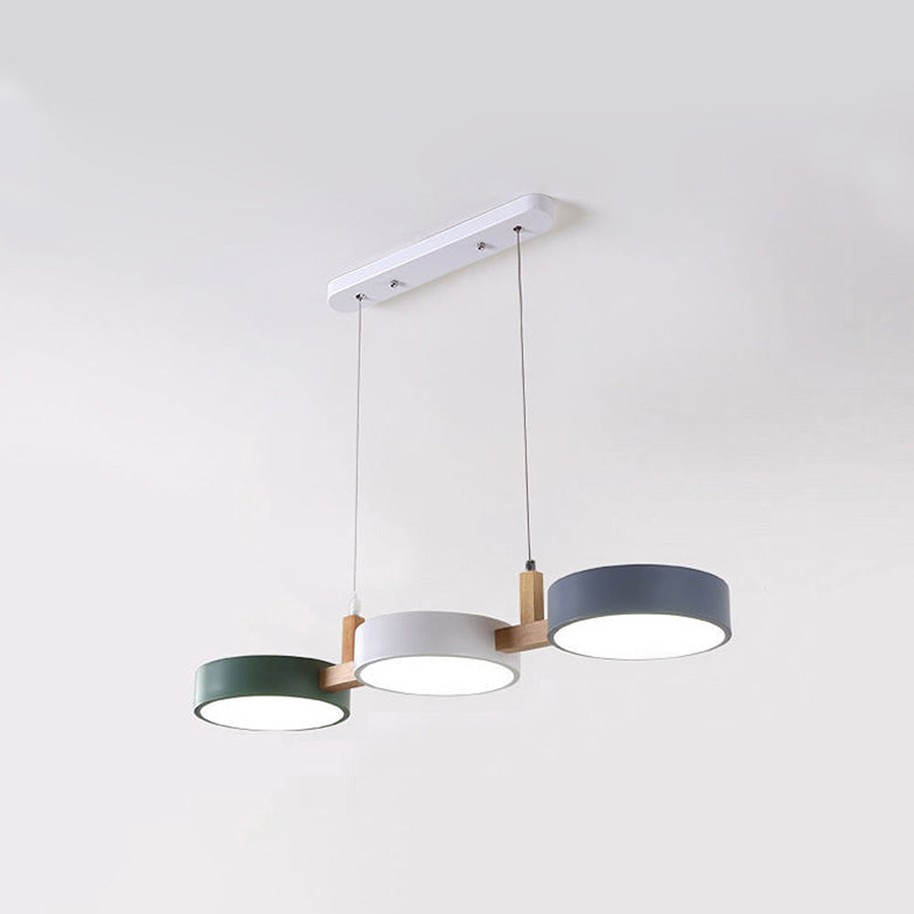 Nordic Hanglamp met Meerdere Cilinderlampen | Modern Metalen Design voor Eetkamer of Keuken – ScandiTube Pendant
