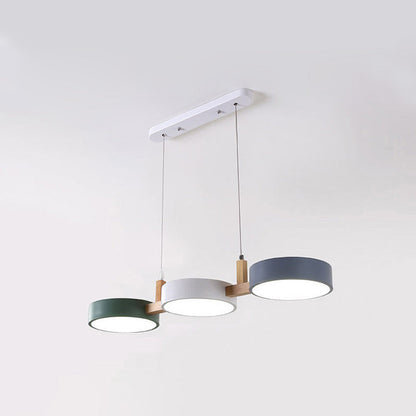 Nordic Hanglamp met Meerdere Cilinderlampen | Modern Metalen Design voor Eetkamer of Keuken – ScandiTube Pendant
