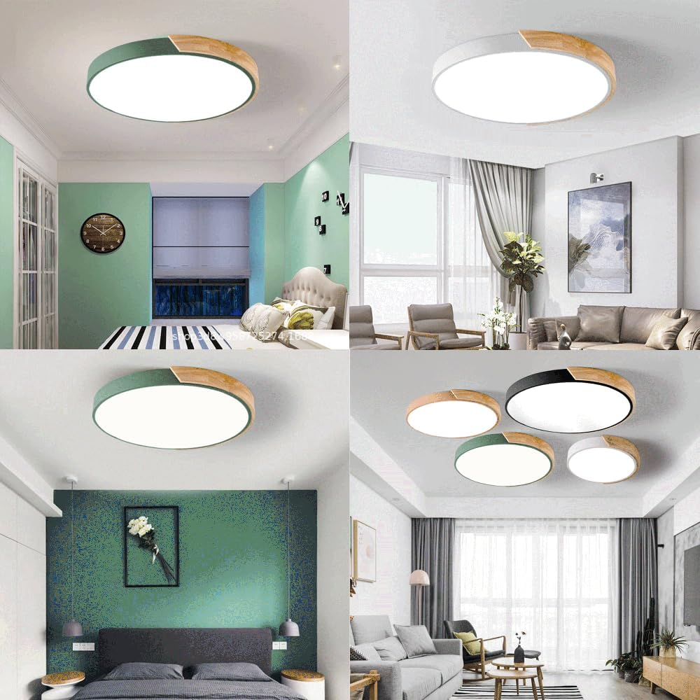 Kleurrijke Ronde LED Plafondlamp | Eenvoudig Modern Design voor Kinderkamer of Speelruimte – ColorGlow LED