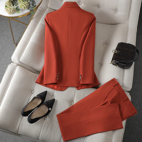 Blazer- en Broekset voor Bruiloft – Elegant & Verfijnd – Léa
