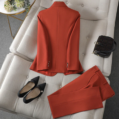 Blazer- en Broekset voor Bruiloft – Elegant & Verfijnd – Léa