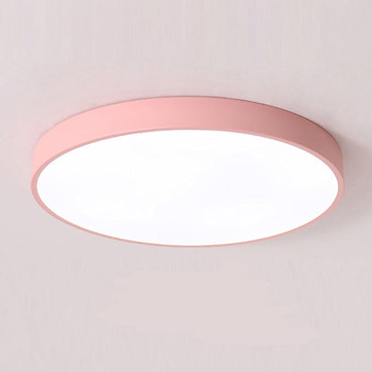 Ronde LED Plafondlamp | Strak Flush Mount Design voor Slaapkamer, Hal of Woonkamer – LumaRing LED