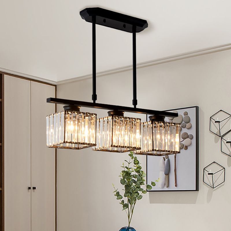 Moderne Art Deco Glazen Hanglampen | Stijlvolle Verlichting voor Keukeneiland of Eettafel – DecoGlow