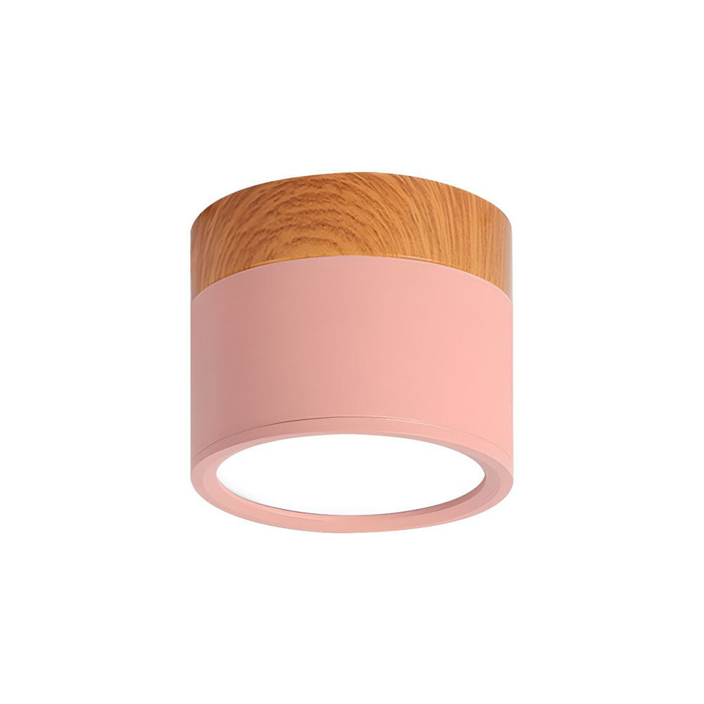 Kleine Cilinder Plafondlamp | Moderne Flush Mount Lamp voor Hal, Toilet of Overloop – MiniTube Ceiling Light
